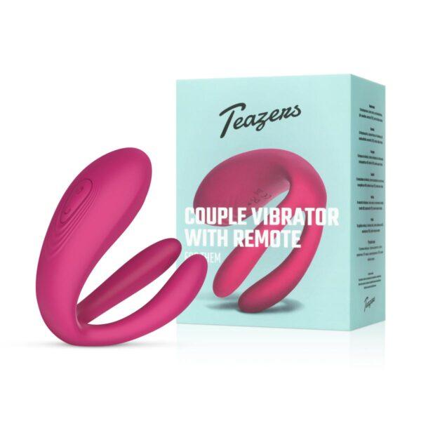 Pinza vibradora doble con mando Teazers - Imagen 2