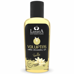 Gel masaje comestible efecto calor vainilla Voluptas