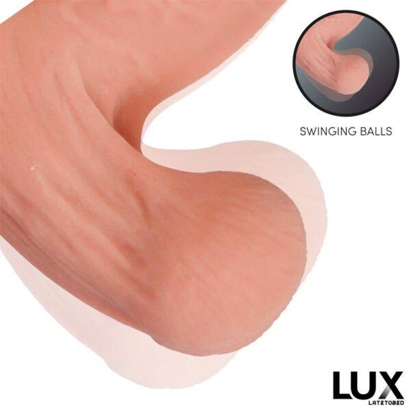 Dildo triple densidad con testículos oscilantes 9.2" Berndt LUX - Imagen 2