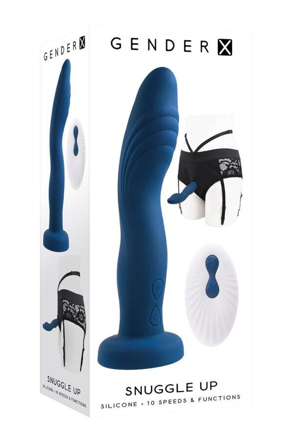 Strap on recargable con mando Snuggle up - Imagen 2