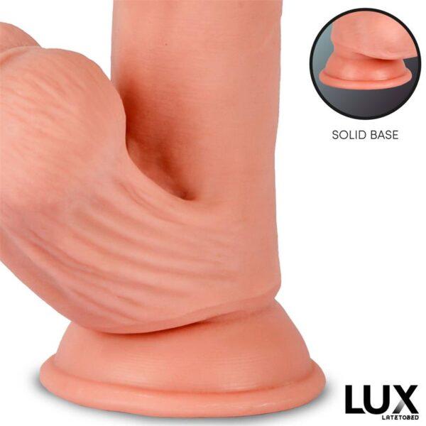 Dildo triple densidad con testículos oscilantes 9.2" Berndt LUX - Imagen 4