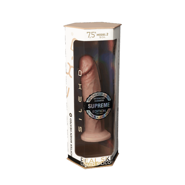 Realístico Premium real skin 7.5" sin testículos - Imagen 7