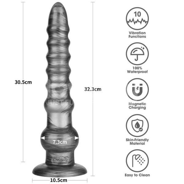 Vibrax Slider King sized 12.5" - Imagen 10