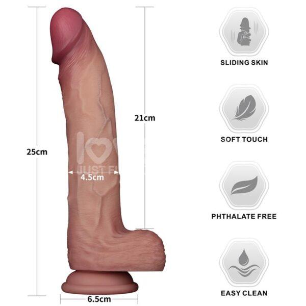 Dildo sliding Pro II dual layer 10" - Imagen 14