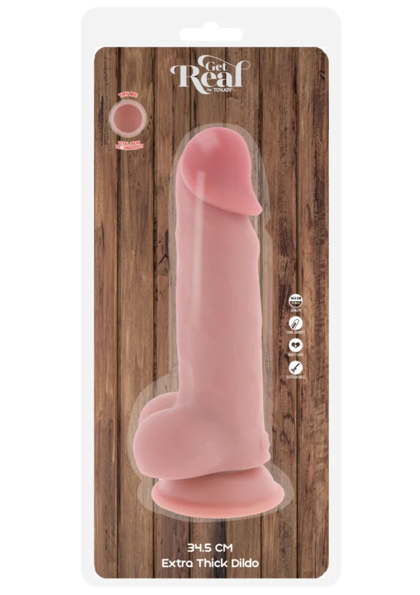Dildo dual density Thick 34.5cm - Imagen 2