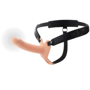 Hollow Penis Strapon Vibrating 16cm