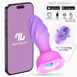 Plug anal con rotación y APP Moxy