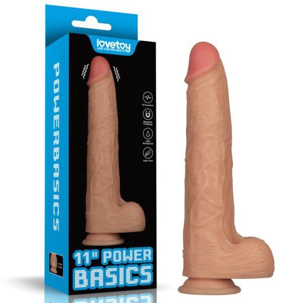 Realístico recargable 11" Power Basics