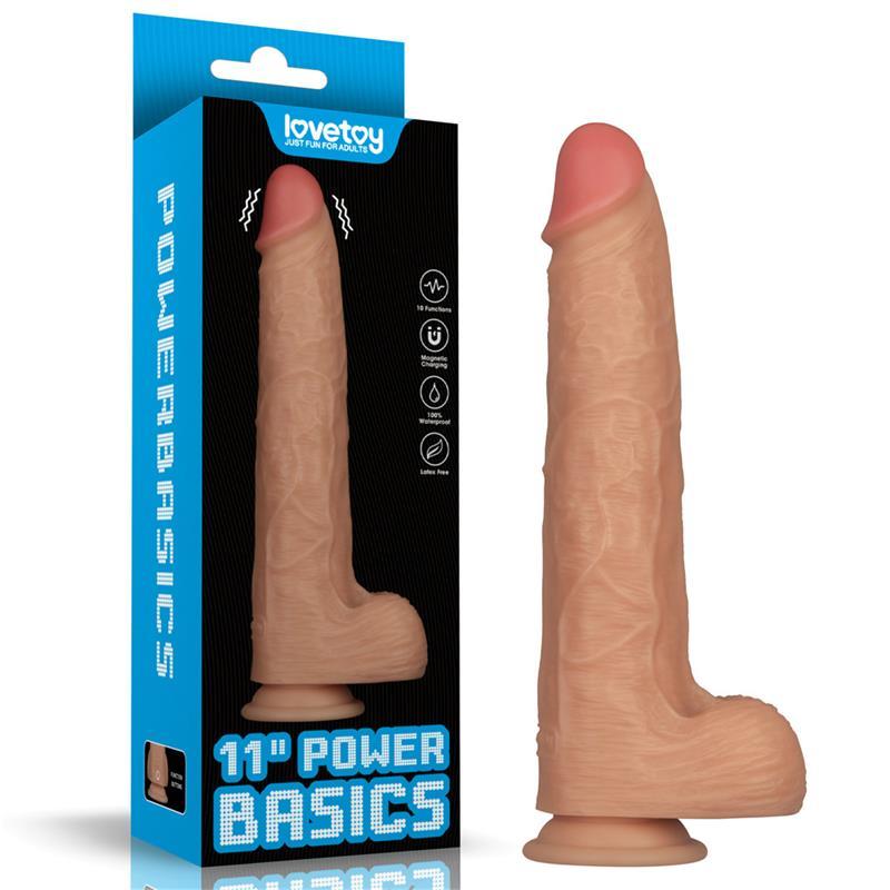 Realístico recargable 11" Power Basics