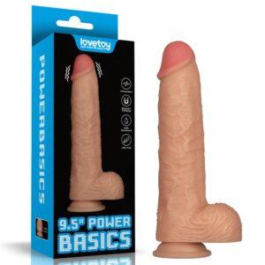 Realístico recargable 9.5" Power Basics