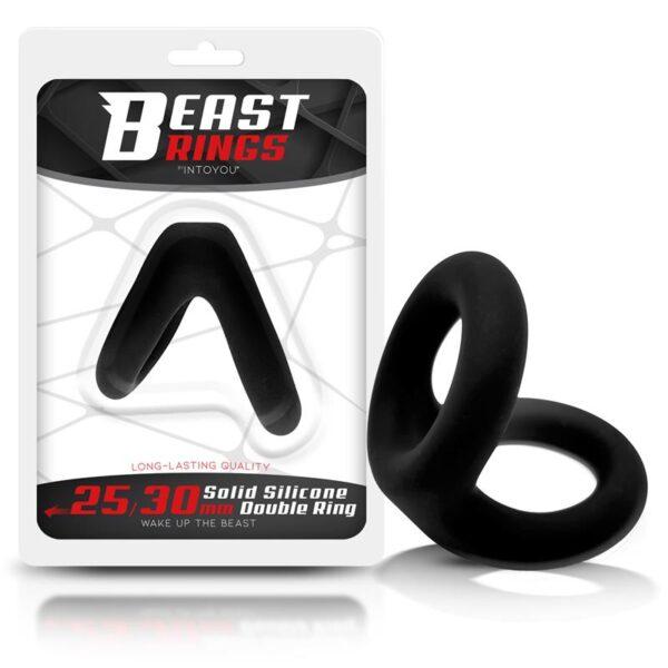 Anillo doble Beast ring - Imagen 2