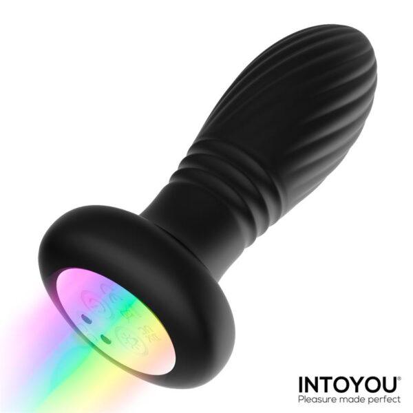 Plug anal con thrusting y luz LED Tainy - Imagen 2
