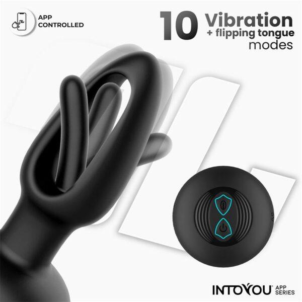 Plug anal con efecto flipping y APP Zack - Imagen 2