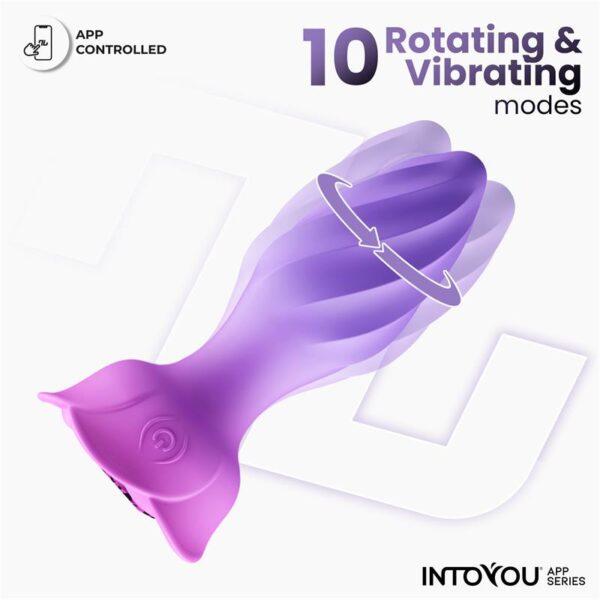 Plug anal con rotación y APP Moxy - Imagen 2