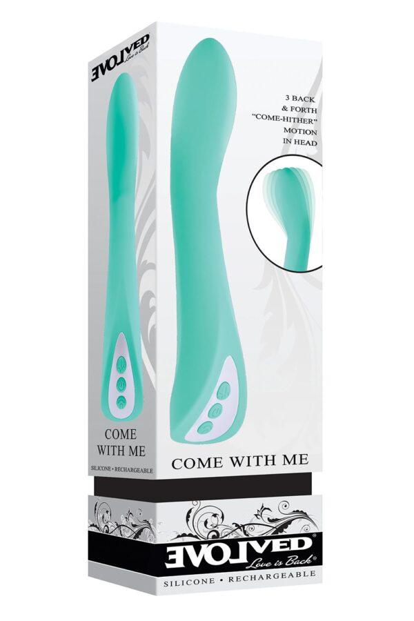 Vibrador efecto wave Come with me - Imagen 2