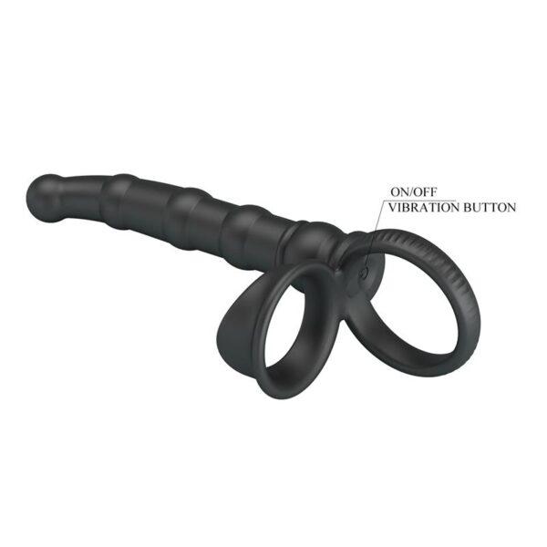 Anillo con vibrador para doble penetración Tatum - Imagen 5