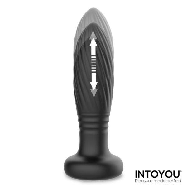 Plug anal con thrusting y luz LED Tainy - Imagen 4