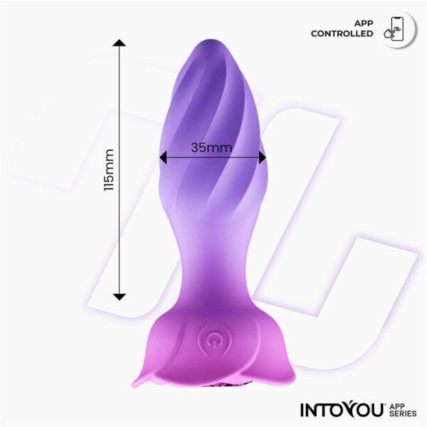 Plug anal con rotación y APP Moxy - Imagen 8