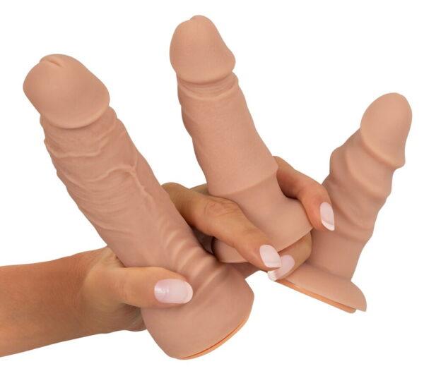 Arnés con 3 dildos intercambiables y mando You2toys - Imagen 9