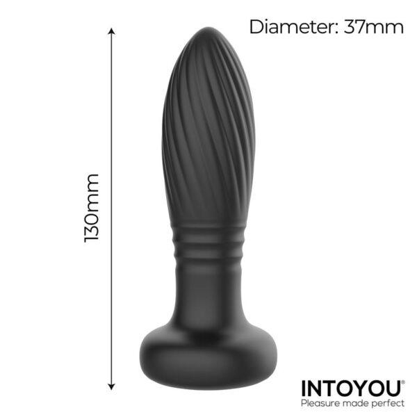 Plug anal con thrusting y luz LED Tainy - Imagen 8