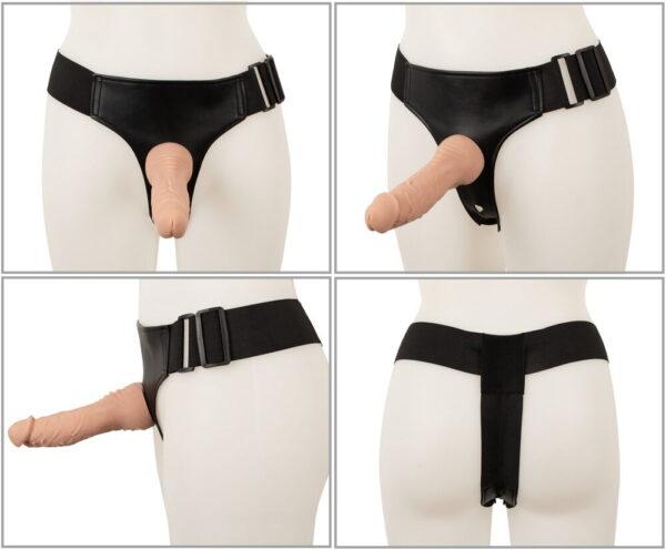 Arnés con 3 dildos intercambiables y mando You2toys - Imagen 7