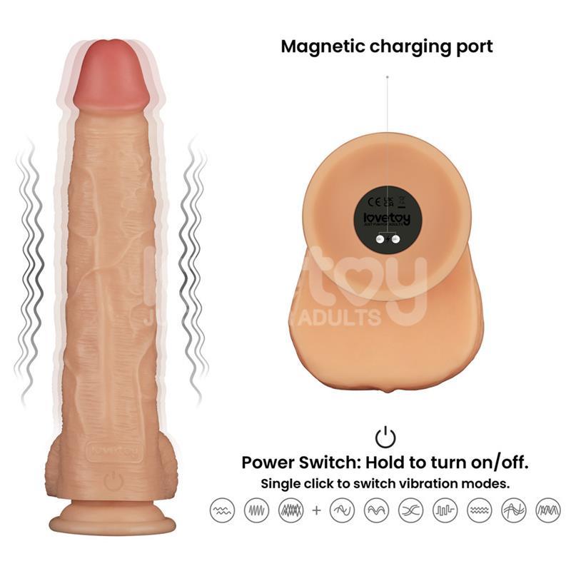 Realístico recargable 11" Power Basics - Imagen 12
