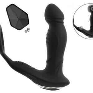 RC Vibrating Prostate Plug with Nodding Function
