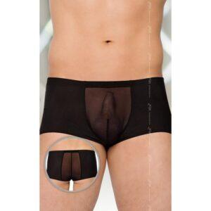 Boxer Negro con transparencias 4505