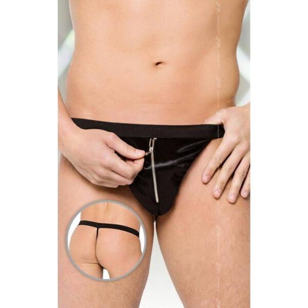 Tanga con cremallera 4415