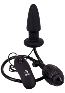 Fannys Hill inflatable butt plug vibrating