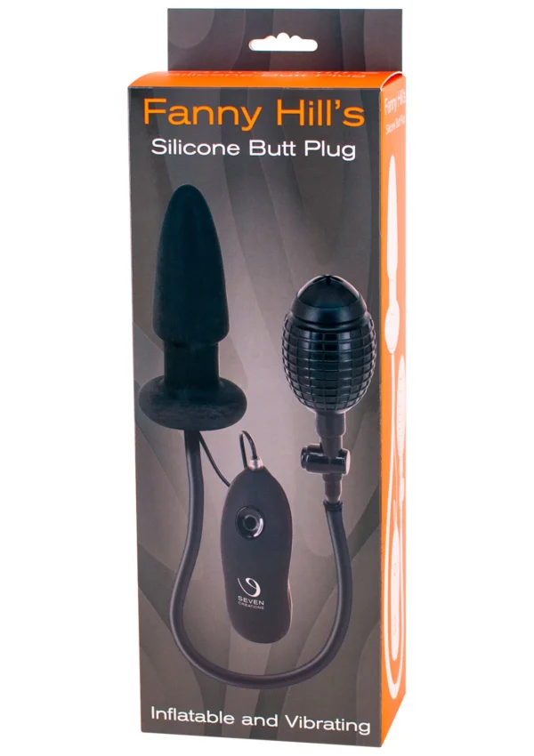 Fannys Hill inflatable butt plug vibrating - Imagen 2