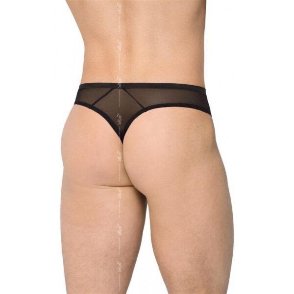 Tanga Wetlook Negro 4517 - Imagen 2