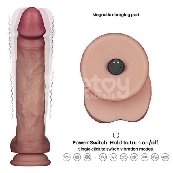 Realístico recargable con mando dual layer 10" - Imagen 18