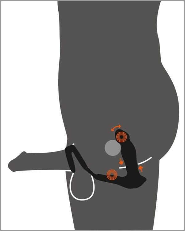 RC Vibrating Prostate Plug with Nodding Function - Imagen 5