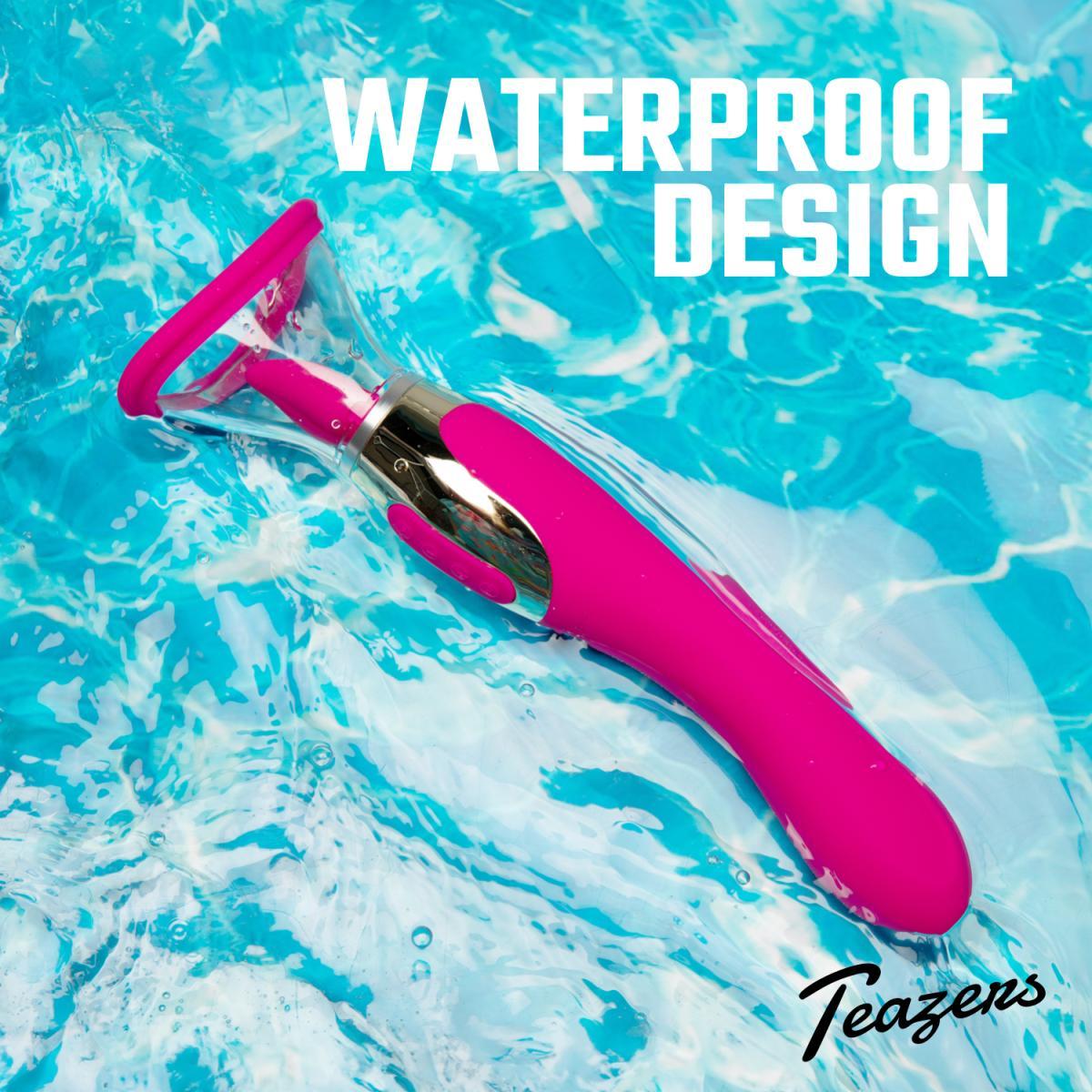 Bomba vaginal con vibrador lengua Teazers - Imagen 4