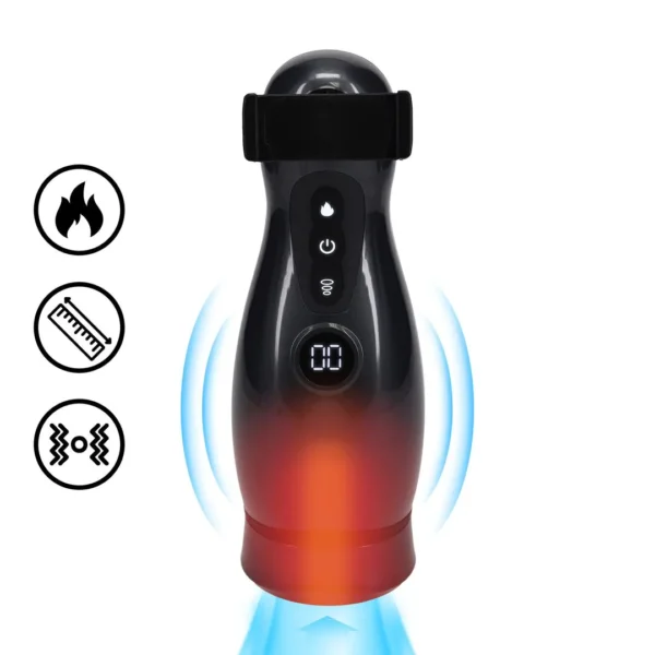 Suction and vibrating masturbator Virtuo