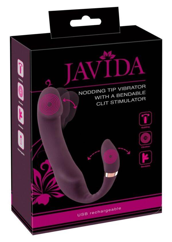 Nooding tip vibrator with bendable clit stimulator - Imagen 2