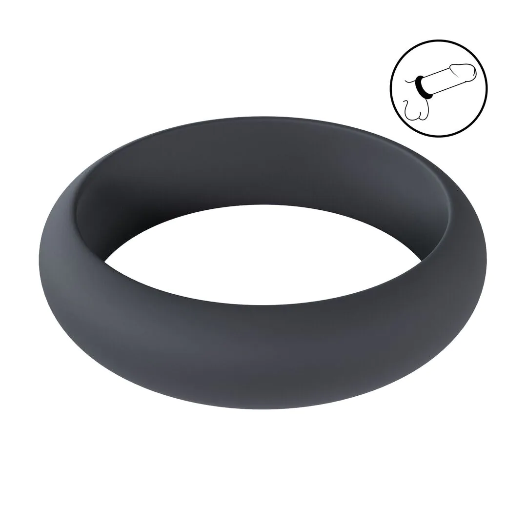 Wide O Silicone Cockring T-XXL 55mm
