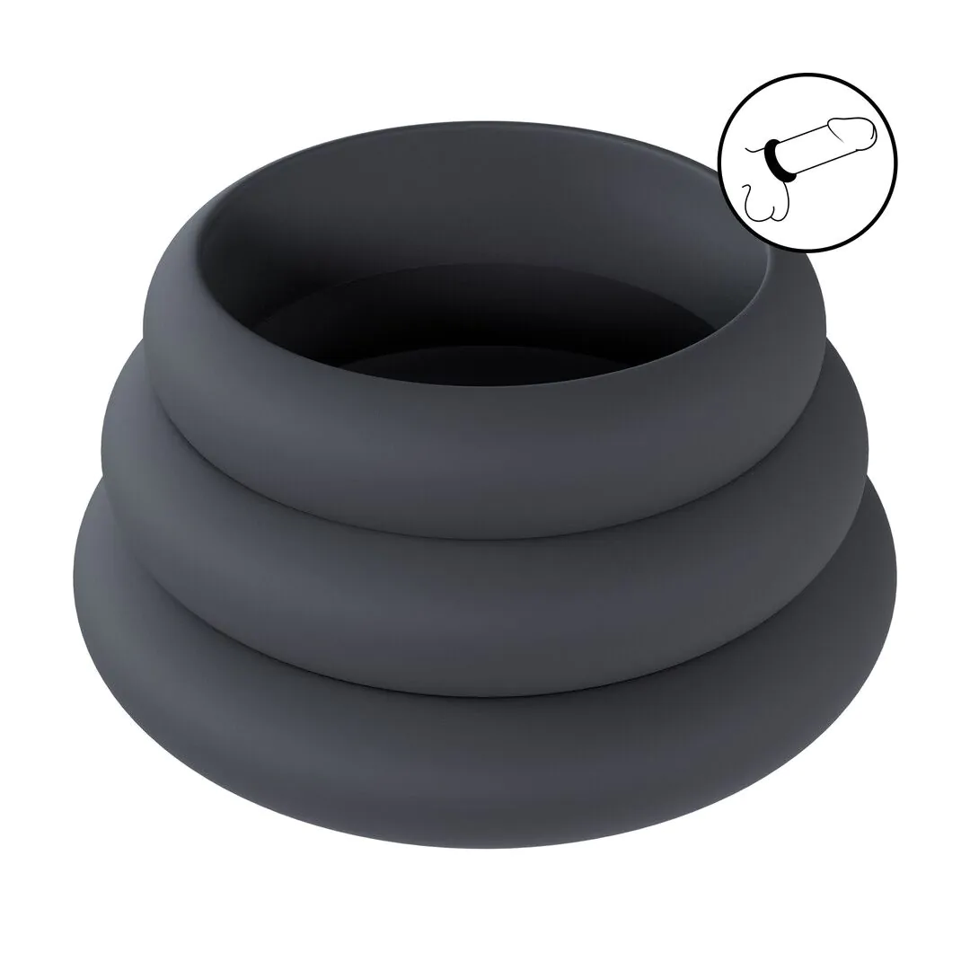 Wide O Silicone set 45-50-55mm