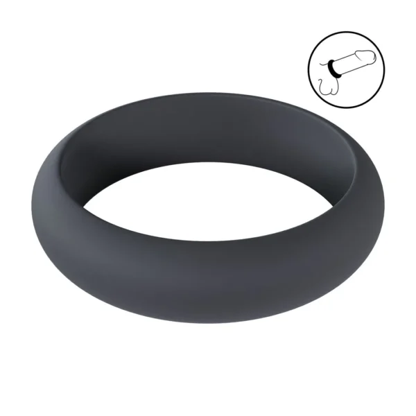 Wide O Silicone Cockring T-S 30mm