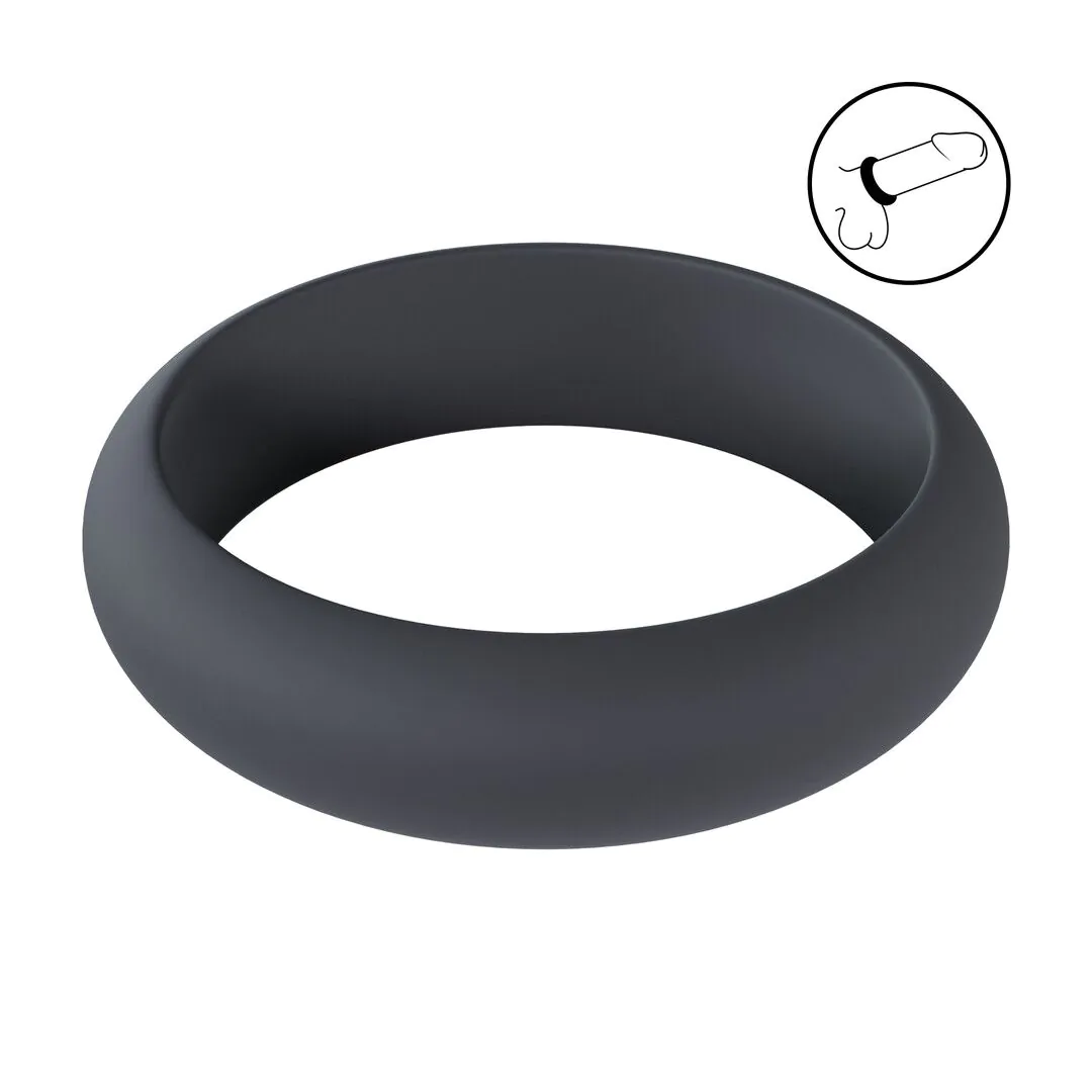 Wide O Silicone Cockring T-S 30mm