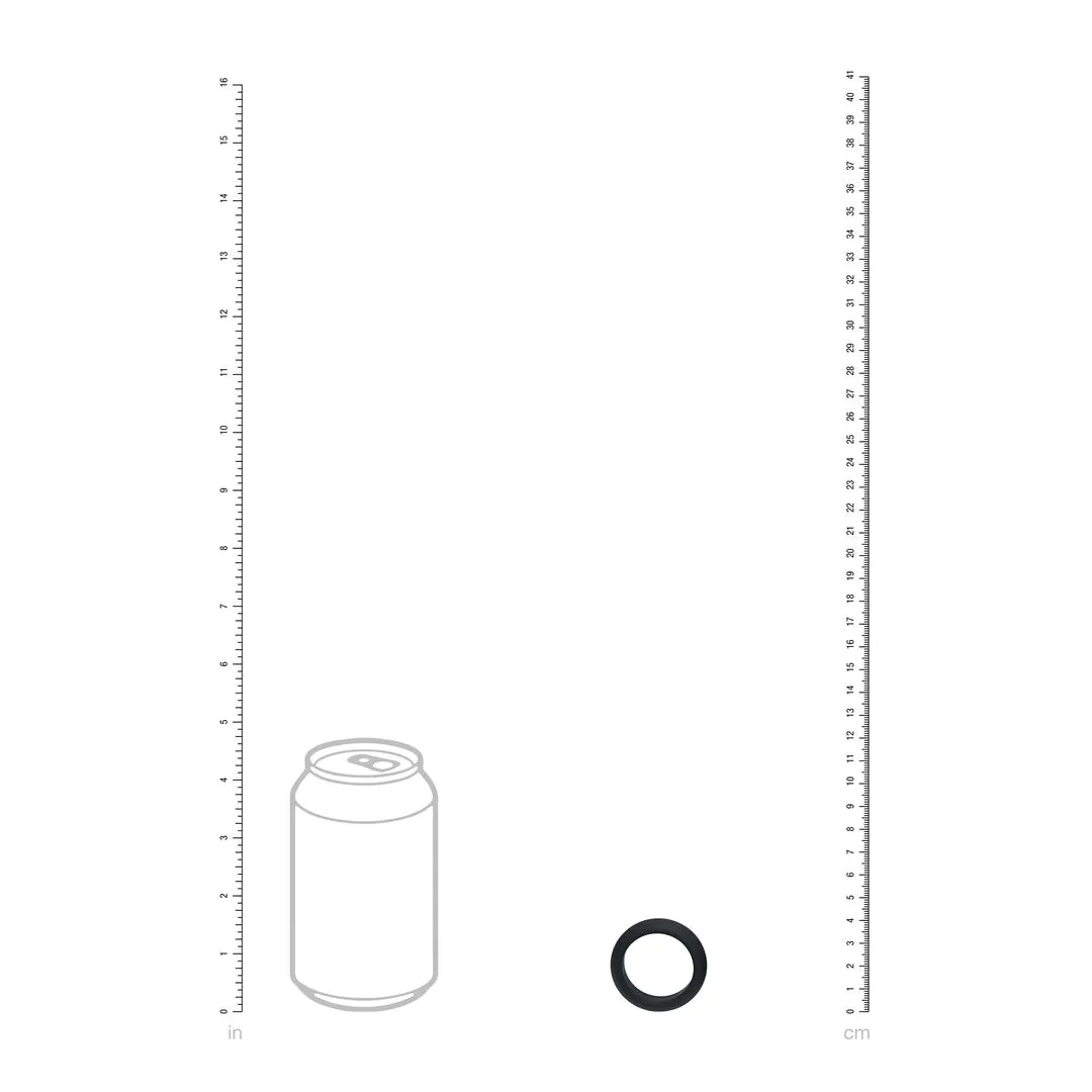 Wide O Silicone Cockring T-S 30mm - Imagen 3