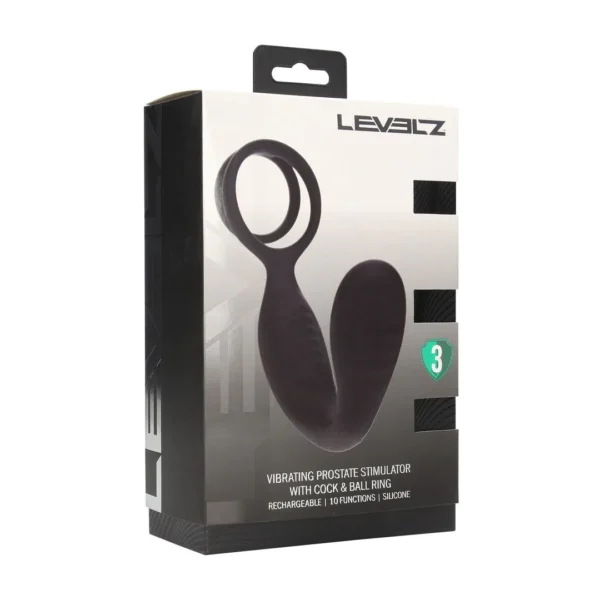 Estimulador prostático con anillo Levelz - Imagen 2