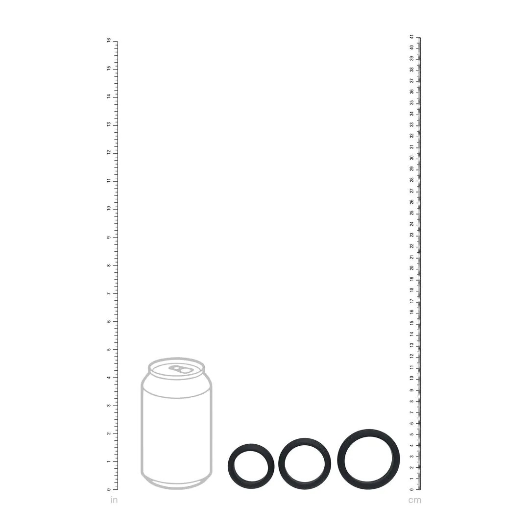 Wide O Silicone set 30-35-40mm - Imagen 4