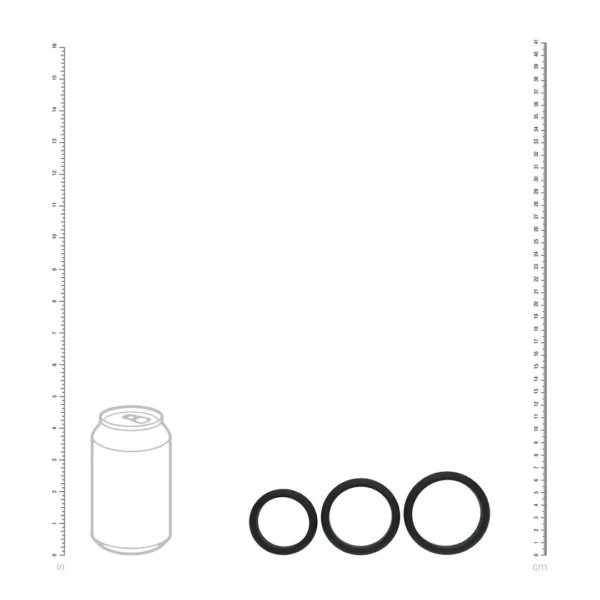 Wide O Silicone set 45-50-55mm - Imagen 4