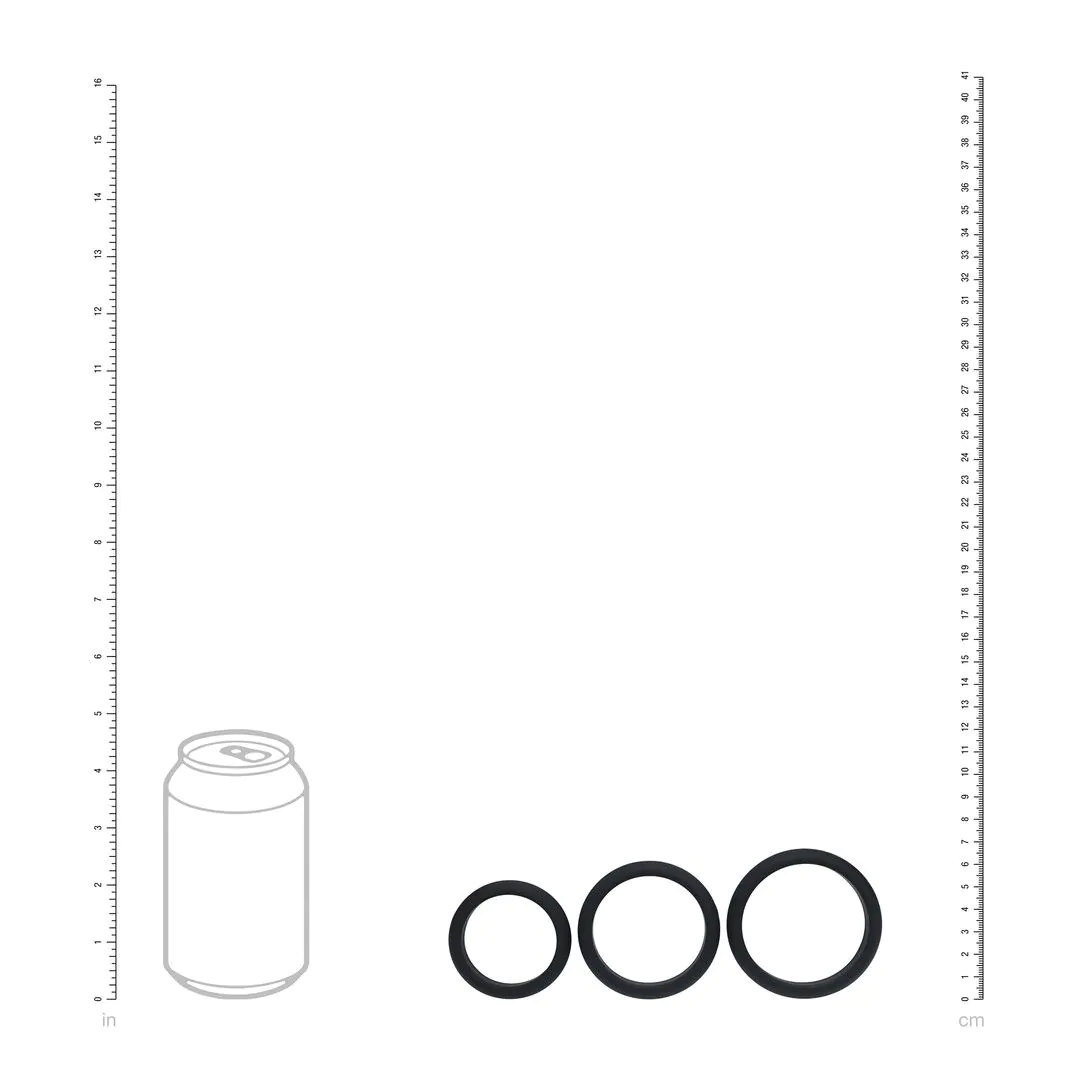 Wide O Silicone set 45-50-55mm - Imagen 4