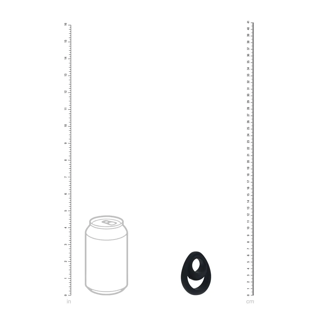 Double ergo silicone cockring Levelz - Imagen 4