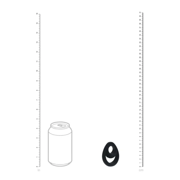 Double cock&ball ring Levelz - Imagen 3