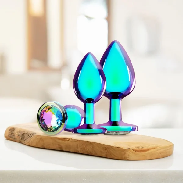 Set 3 plugs multicolor Venice collection - Imagen 5