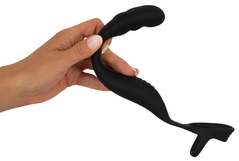 Cockring with RC prostate plug - Imagen 9